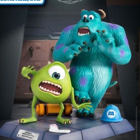 James P. Sullivan & Mike Wazowski Monsters, Inc. Master Craft Statue by Beast Kingdom Toys